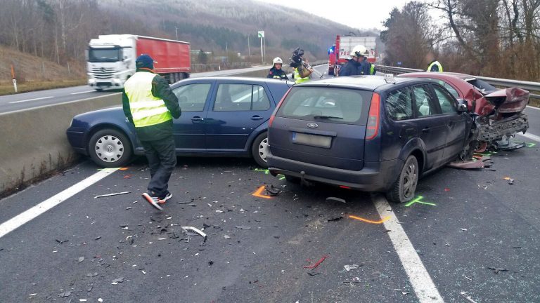 20161222 Verkehrsunfall Verfolgungsjad auf der A21 RFb Wien bei