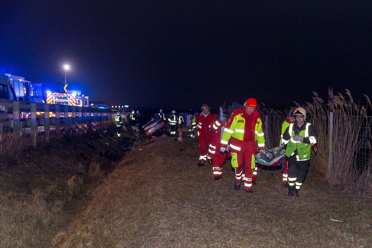 20161222 Verkehrsunfall A2 Rfb Wien bei Guntramsdorf   Foto: Ste