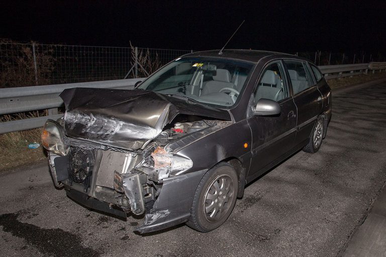 20161222 Verkehrsunfall A2 Rfb Wien bei Guntramsdorf   Foto: Ste