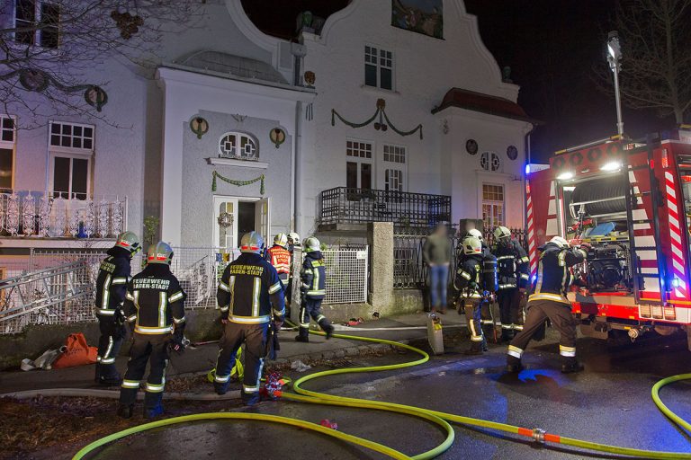 20161226 Wohnungsbrand in Baden  Foto: Stefan Schneider
