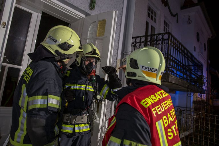 20161226 Wohnungsbrand in Baden  Foto: Stefan Schneider