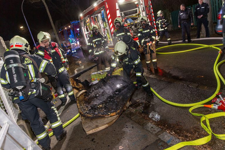 20161226 Wohnungsbrand in Baden  Foto: Stefan Schneider