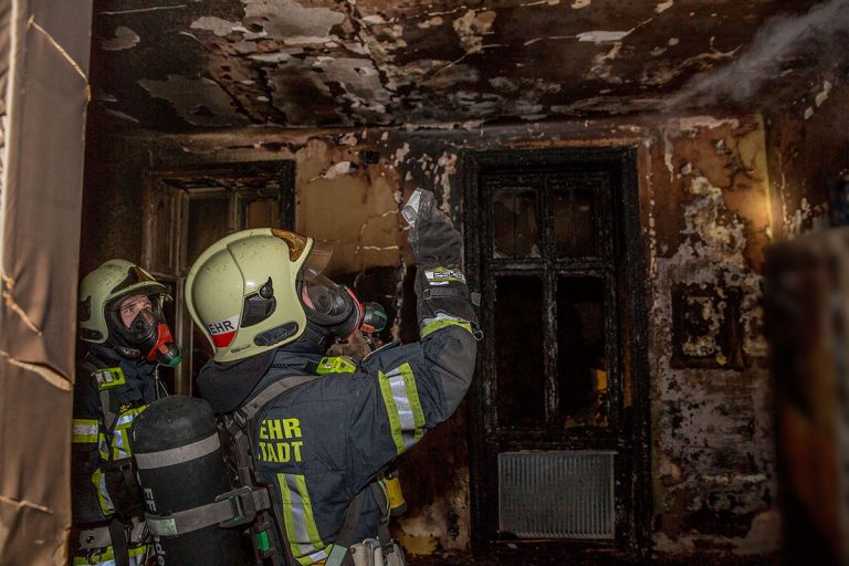 20161226 Wohnungsbrand in Baden  Foto: Stefan Schneider