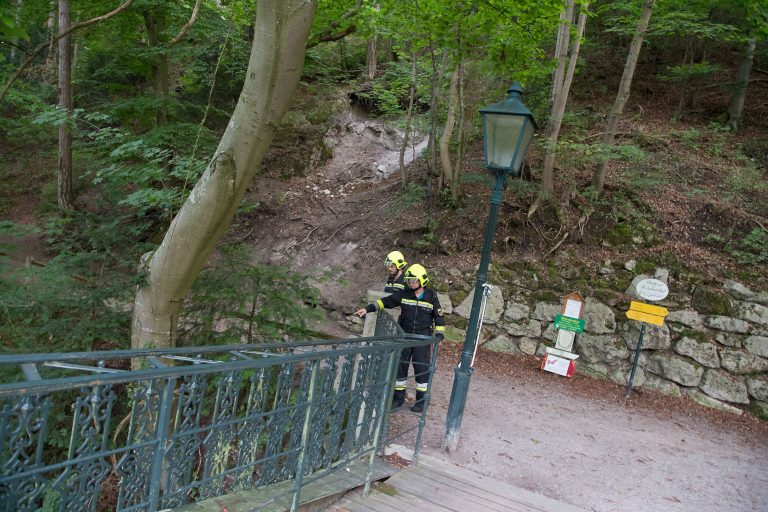 20170826 Felssturz am Badener Wegerl im Helenental fordert Teils
