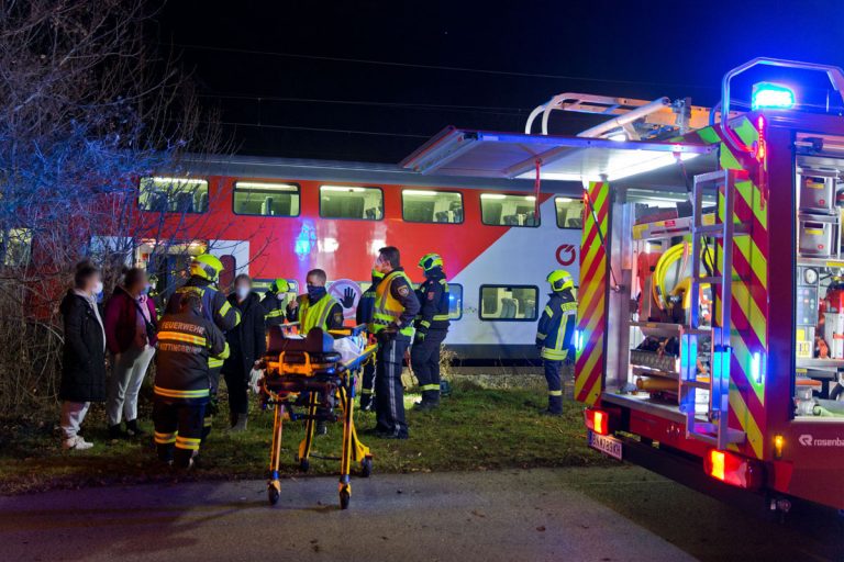 20201205 Unfall auf der Südbahnstrecke bei Kottingbrunn Nö Bez