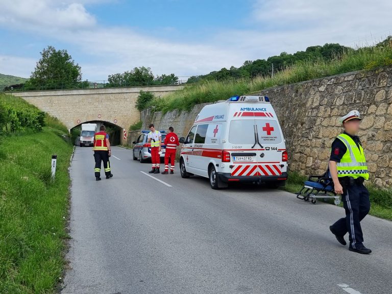 20220717 Verkehrsunfall L4010  Pfaffstätten-Einöde
