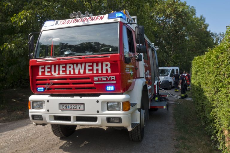 20240813_Brand einer Lithium Batterie in Traiskirchen NÖ Bezirk