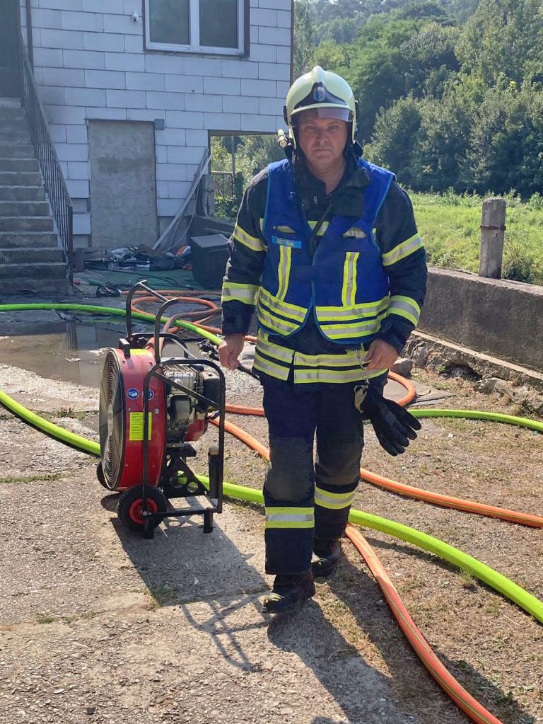 20240905_B2 Brand bei Wohnhaus in Hirtenberg NÖ Bezirk Baden
