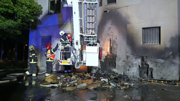 20250605_Brand im Freien beim ARKADIA Traiskirchen NÖ Bezirk BA