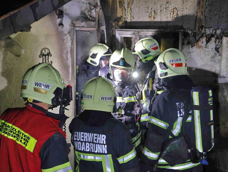 20251120_Wohnhausbrand in Enzesfeld-Lindabrunn Bezirk BADEN NÖ
