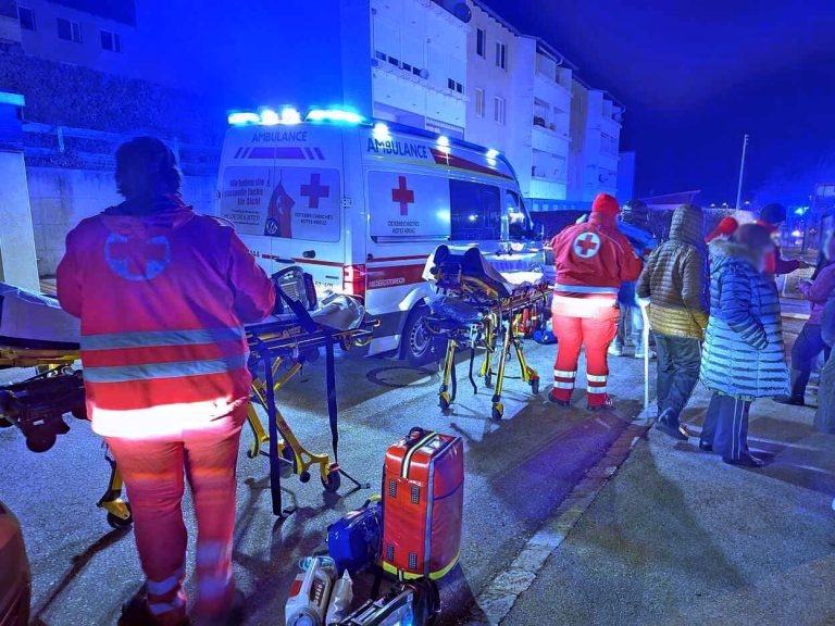 20260201_Kellerbrand in Wohnhausanlage in Berndorf Ortsteil Veit