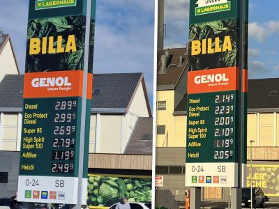 Preisvergleich 14:00 und 17:00