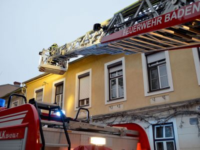 20170113 Sturmschaden Baden  Foto: FF Baden-Stadt / Roman Van de