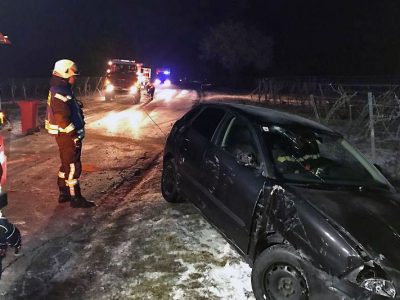 20170131 Verkehrsunfall Weinbergstraße Baden-Sooß NÖ Bezirk B