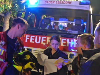 20181018 Schadstoffeinsatz in Baden Leesdorf  Foto: Stefan Schne