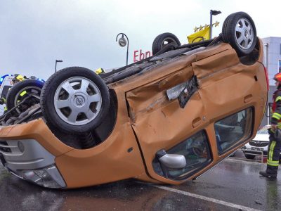 20190212 Verkehrsunfall auf der LB17 in Oeynhausen/Tribuswinkel