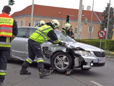 20200322 Verkehrsunfall in Traiskirchen