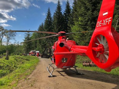 20200506 Reitunfall im Waldgebiet Ranzenbach bei Klausen-Leopold