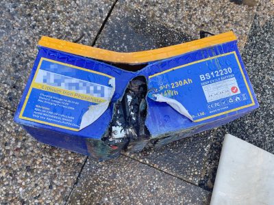 20240813_Brand einer Lithium Batterie in Traiskirchen NÖ Bezirk