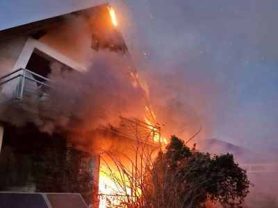 20241125_Wohnhausbrand in Leobersdorf Bezirk BADEN NÖ