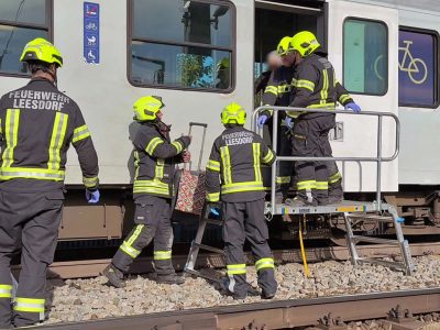 20261011_Evakuierung Personenzug auf Südbahnstrecke im Stadtgeb