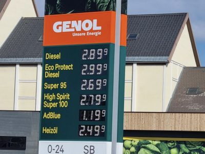 Die Preise um 14:00 Uhr