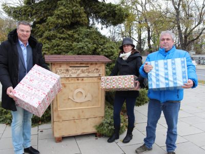 Bild_Christkindlaktion mit Spender