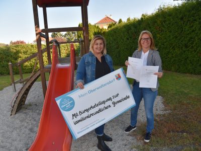 „Let´s beginn!“ – der Startschuss ist gefallen – die kommenden Monate werden spannende Möglichkeiten aufzeigen, sind sich Bürgermeisterin Natascha Matousek und Yvonne Müllner einig. 