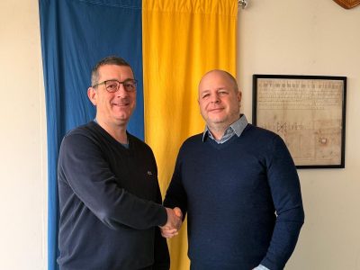 GR Jürgen Fuchs mit Bgm. Sam